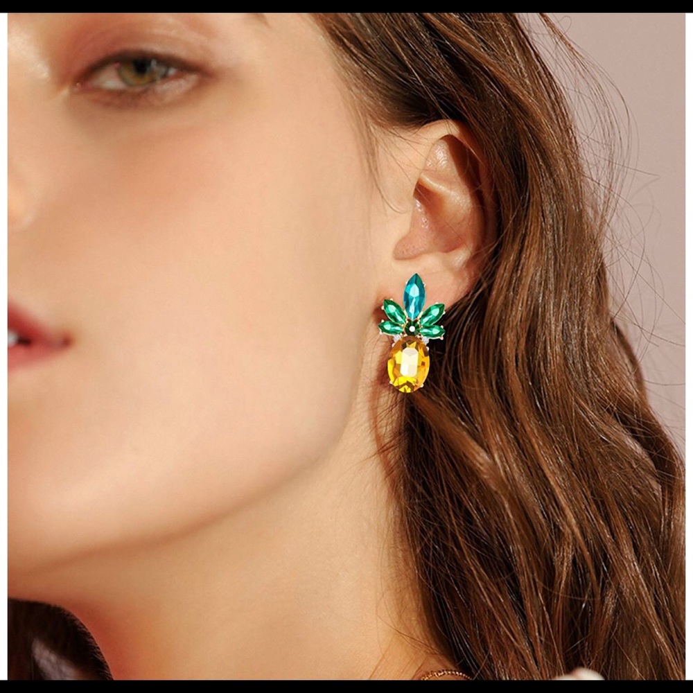 Pineapple Stud Earrings